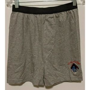 NWT M&Ms Adult 100% Cotton Gray Gym Shorts Size S